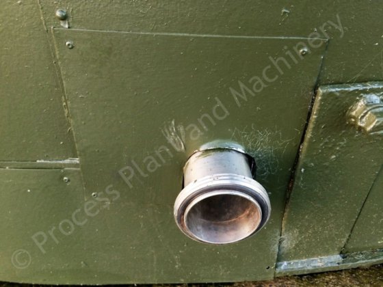 90,000升（20,000加仑）不锈钢绝缘和包层液体储存仓