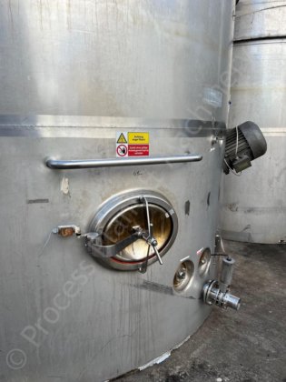 60,000Lステンレス製断熱クラッド液体貯蔵タンク