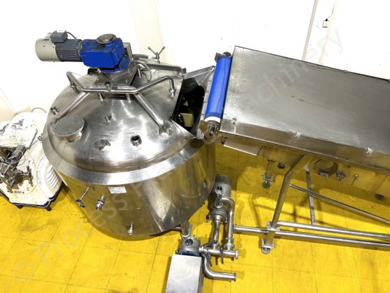 毎時2,500kg ソフトチーズ製造プラント