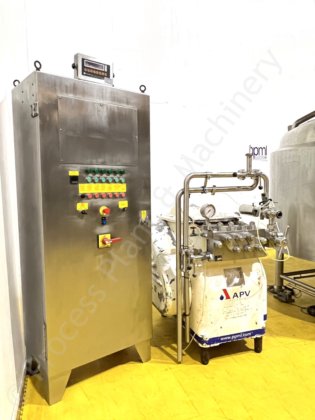 毎時2,500kg ソフトチーズ製造プラント