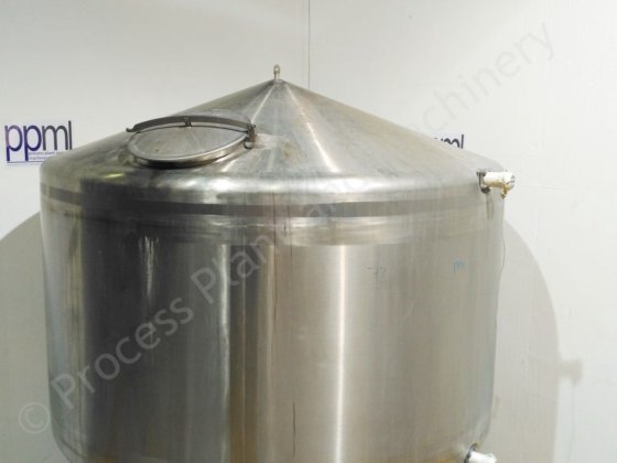 5,000L APV ステンレス製断熱縦型ホールディングタンク