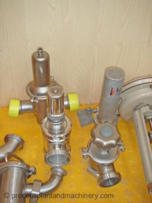 不同的阀门、流量计和备件的范围