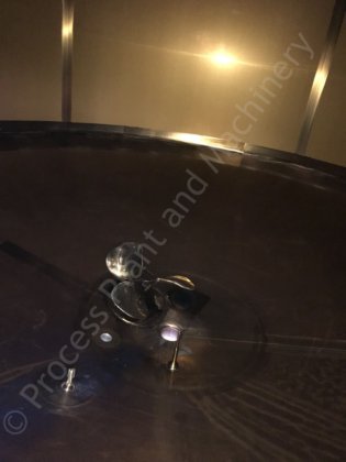 25,000升316级不锈钢保温箱，带桨式混合器