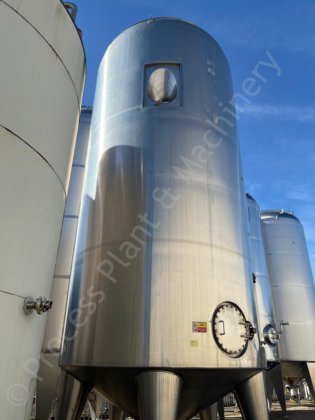 60,000 升不锈钢夹套立式液体储罐