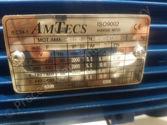 Bomba centrífuga APV Puma de