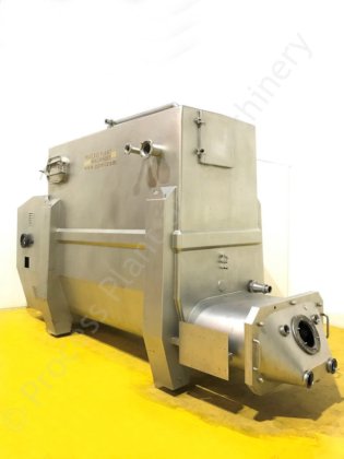 5,000公斤不锈钢黄油仓，配有沃克沙正叶泵