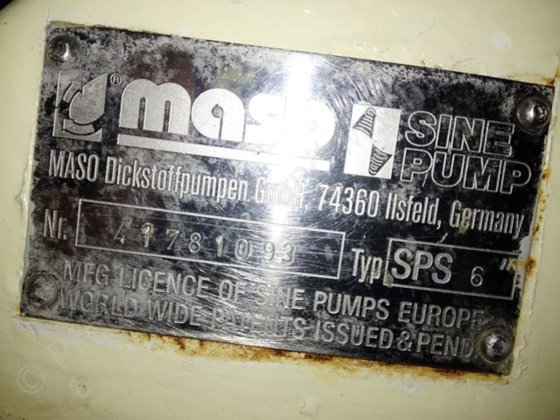 Bomba MasoSine SPS 6 de