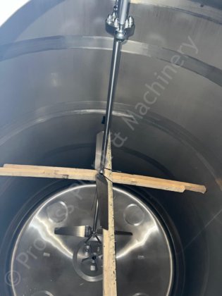 マルチパドルミキサー付19,600Lステンレススチールジャケットタンク