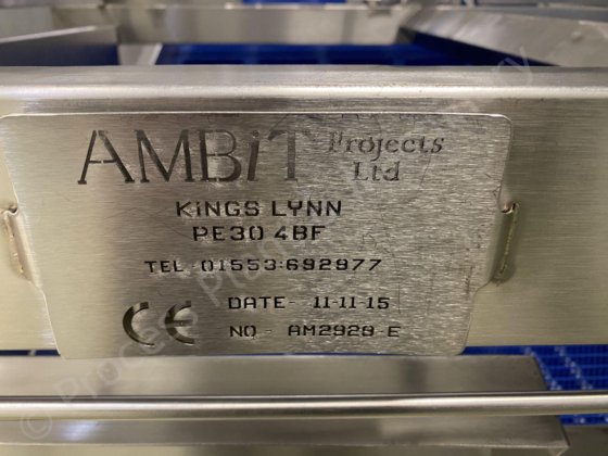 2015 Ambit 不锈钢水果清洗系统 - 年份