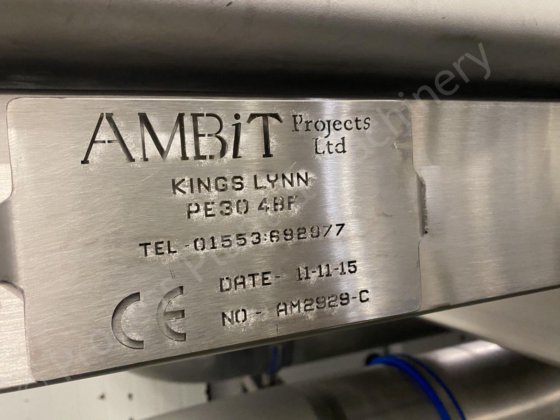 2015 Ambit 不锈钢水果清洗系统 - 年份