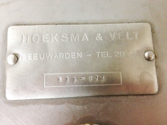 3,000kgステンレス製ジャケット付きバタートロリー/シロ