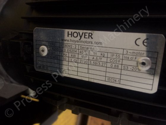 1.43千瓦液压动力装置（从未使用过）。