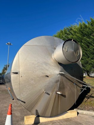 100,000 升不锈钢单层立式储液罐