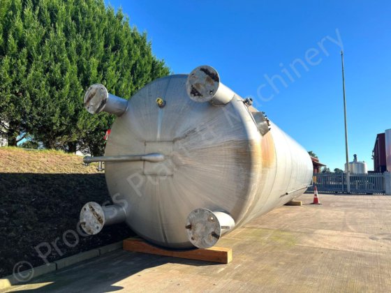 100,000 升不锈钢单层立式储液罐