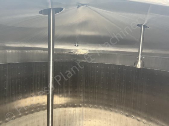 マルチパドルミキサー付6,000Lステンレススチールジャケットクリームタンク