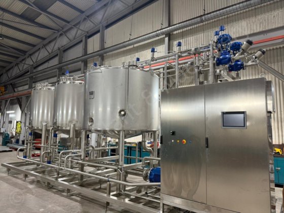 全自动3罐2通道撬装式CIP系统 - 即将上市