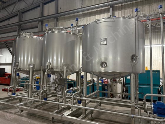 全自动3罐2通道撬装式CIP系统 - 即将上市