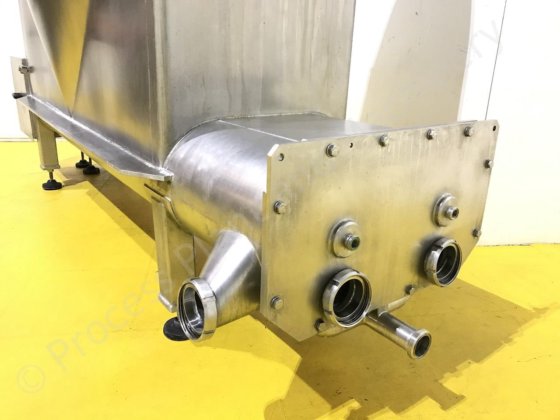 3,000公斤Simon Freres STRO-3000不锈钢黄油仓