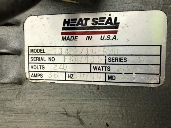 热封T3422/10-SWB收缩隧道