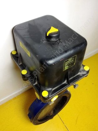 10インチ電動アクチュエータ付きタイコキーストンライニングバタフライバルブ