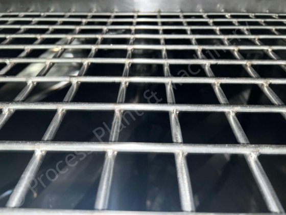 3,000 リットル 316 グレード ステンレス鋼ジャケット付きタンク（逆回転ミキサー付き