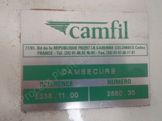 Camfil Camsecureエアフィルター