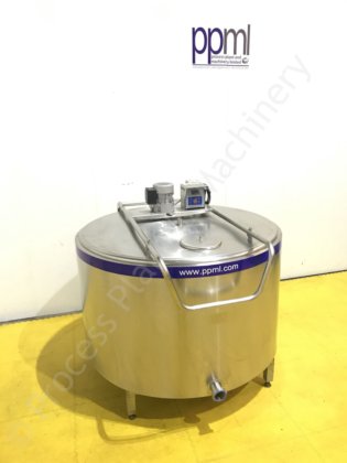 430 Ltr のステンレス鋼のかいミキサーが付いているバルク クーラー タンク