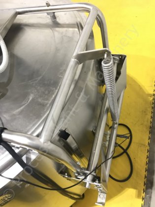 430升不锈钢散装冷却罐，带桨式搅拌器