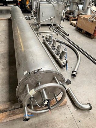 2011年翻新的750公斤/小时温州奶酪块状成型器塔