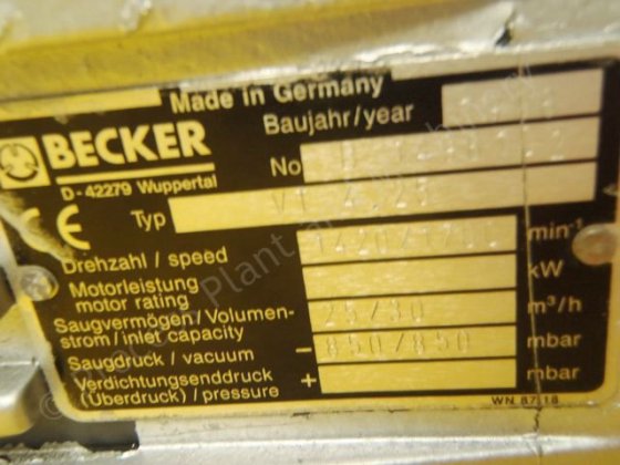 贝克尔VT4.25型真空泵