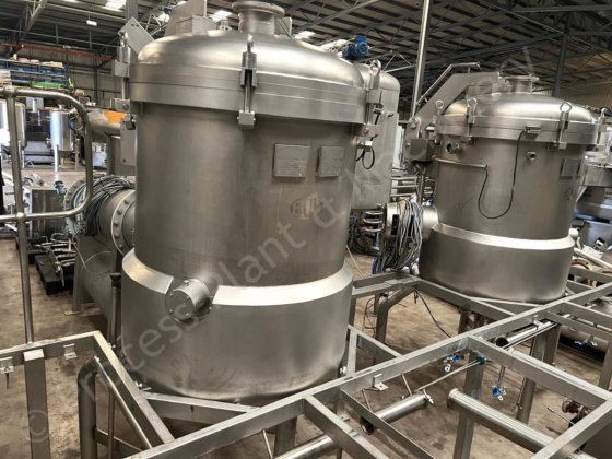 500kg BCH 真空定格ミキシング＆クッキング生産プラント