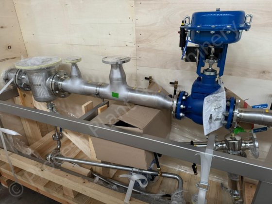 未使用的 Spirax Sarco 蒸汽减压阀系统