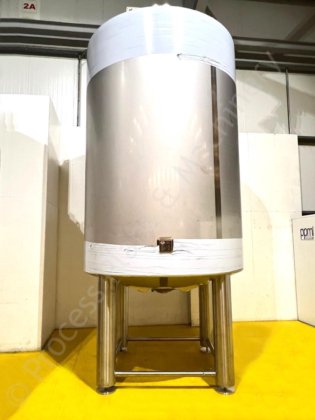 2022 10,000 升不锈钢保温桶，带多桨混合器 - 从未使用过