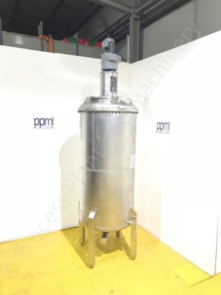 1,500升GEA不锈钢夹套式水箱，带刮削表面混合器