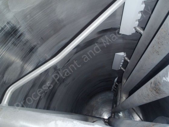 1,500升GEA不锈钢夹套式水箱，带刮削表面混合器