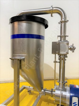 思沃森MP45蛋黄酱设备，配有7.5千瓦思沃森在线高剪切混合器