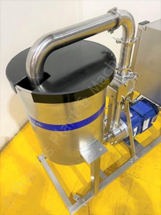 思沃森MP45蛋黄酱设备，配有7.5千瓦思沃森在线高剪切混合器