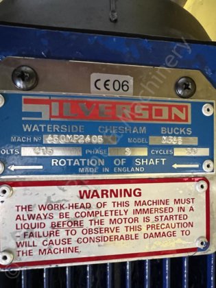 思沃森MP45蛋黄酱设备，配有7.5千瓦思沃森在线高剪切混合器