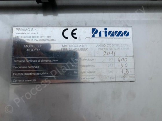 2011 3,000リットル プリアモ式多目的クレードル型凝固チーズ缶