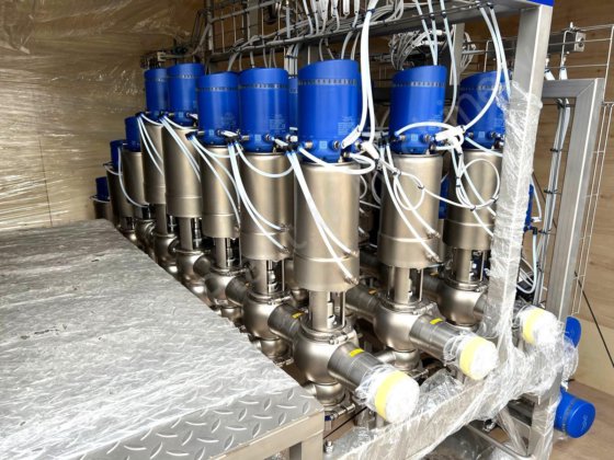 2021 从未使用过的阿法拉伐驱动阀歧管 - 66x 阀门