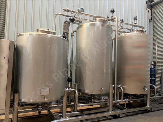 2019 完全自動化3タンク&1チャンネルスキッドマウントCIPシステム