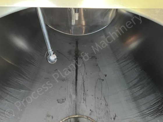 3,500 Lt ステンレス鋼水平牛乳バルク タンク