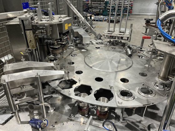 不完整的 Regal 旋转罐灌装机 - 仅零件