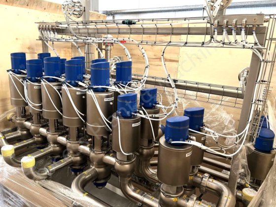 2021 从未使用过的阿法拉伐驱动阀歧管 - 25 个阀门