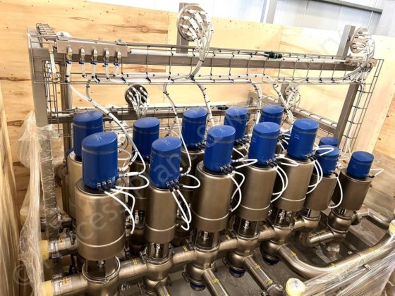 2021 从未使用过的阿法拉伐驱动阀歧管 - 25 个阀门