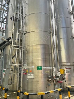 53立方米Kuipers不锈钢粉末储存仓