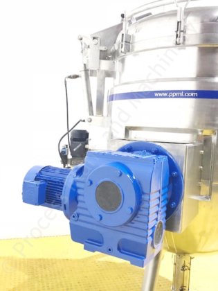 1,500L Giusti 断熱タンク（サイドエントリー、表面削り取り式）オーバーミックス