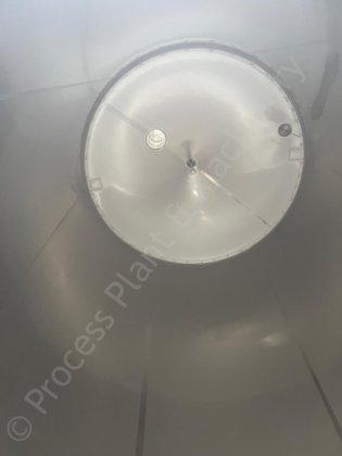 30,500 升带式搅拌机的不锈钢保温包层罐