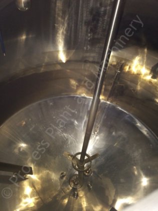 750 Ltr 316 の等級のステンレス鋼は Lightnin