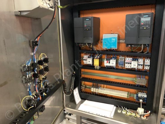 2004年1,200升Limitech水箱,带顶部安装的全刮式表面搅拌器